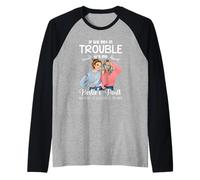 If We Get in Trouble It's My Besties Fault I Listened to Her Manche Raglan