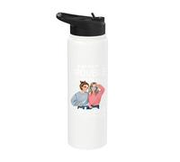 If We Get In Trouble It's My Besties Fault I Listened To Her Stainless Steel Insulated Water Bottle