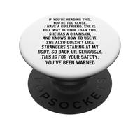 If You Can Read This You are Too Close PopSockets PopGrip Adhésif