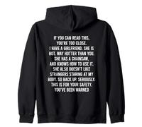 If You Can Read This You are Too Close Sweat à Capuche