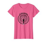 If You Can Read This You're Standing Too Close T-Shirt, Femme, Rose chiné, M