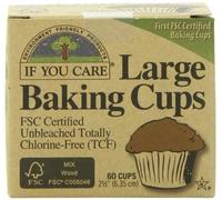 If You Care Large Unbleached Baking Cups - 60 Baking Cups