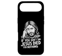 If You Don't Sin Jesus Died for Nothing Coque pour iPhone Air