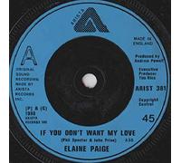 If you don't want my love (1981) / Vinyl single [Vinyl-Single 7'']