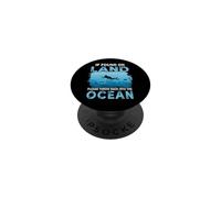 If You on Land Throw Back Into The Ocean Scuba Diving PopSockets PopGrip Adhésif