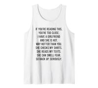 If You’Re Reading This, You’re Too Close Débardeur