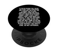 If You’re Reading This You’re Too Close PopSockets PopGrip Adhésif