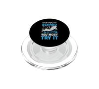 If You Scared of It You Must Try it Scuba Dive Diver Diving PopSockets PopGrip pour MagSafe