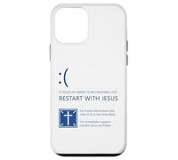 If Your Life Seems to Be Crashing, Just Restart with Jesus Coque pour iPhone 12 Mini