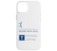 If Your Life Seems to Be Crashing, Just Restart with Jesus Coque pour iPhone 14 Plus