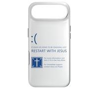 If Your Life Seems to Be Crashing, Just Restart with Jesus Coque pour iPhone Air
