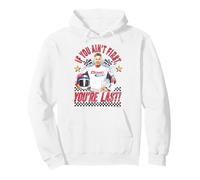 If You're Not First You're Last Checkerboard Racing Movie Sweat à Capuche