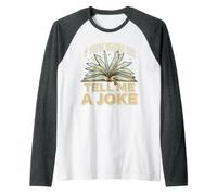 If You're Reading This Tell Me A Joke Conversation Puns Manche Raglan