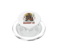 If You've Got It Haunt It Retro Halloween Ghost PopSockets PopGrip pour MagSafe