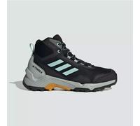 adidas Homme Eastrail 2.0 Mid RAIN.RDY Waterproof Hiking Shoes, Core Black / Aqua / Preloved Yellow, 44 EU