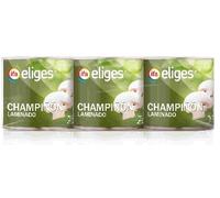 Ifa Eliges Champignons de Paris Émincés, Pack de 3 x 185g, Poids Total Égoutté 315g