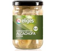Ifa Eliges Cœurs d'Artichauts Extra Qualité, Gros Calibre 10-12, Pack de 3 Bocaux de 240g Poids Égoutté, Haut de Gamme