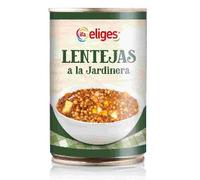 Ifa Eliges Lentilles à la Jardinière avec Légumes, Pack de 3 Boîtes de 500g, Préparation Complète et Équilibrée