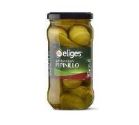 IFA Eliges - Olives Vertes Entières accompagnées de Cornichons Lot de 3 Bocaux en Verre (Poids Égoutté 180 g par unité) - Fraîcheur et Croquant