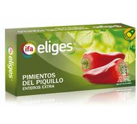Ifa Eliges Pimientos del Piquillo Entiers Extra, Pack de 3 Boîtes de 150g, Calibre Petit et Régulier, Qualité Supérieure