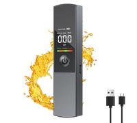 IFaca Éthylotest Électronique- Rechargeable & Portable,Éthylomètre Numérique Professionnel avec Batterie Rechargeable USB,Affichage LCD Alcootest,Alcotest pour Un Usage Domestique