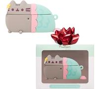 iFace x Pusheen Custodia Protettiva en silicone pour AirPods Pro [Moschettone Incluso] [Compatible avec Ricarica Wireless] Copri Custodia per Airpods - Pusheen Mermaid