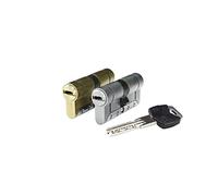 IFAM Cylindre série Iridium, 30 x 30 mm, came 15 mm, cylindre de porte, 5 clés, double protection anti-casse, anti-perçage et anti-crochetage, double système anti-bumping, serrure profil européen,