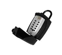 Ifam Garde-clé en saillie - Ouverture avant numérique - Résistant à l'humidité et aux chocs - Boutons à 10 chiffres - Idéal pour les locations de courte durée - Coffre-fort à clés d'extérieur -