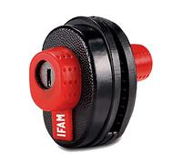 IFAM Gun Lock Cadenas universel avec clé pour gâchette d'arme, verrouillage pour pistolets, carabines et fusils de chasse, clé avec lumière LED pour situations de faible visibilité, protection