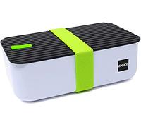 iFancy Lunchbox Tasty - Bento Lunch Box 1000ml - Etanche & anti-fuite pour enfants & adultes - Bureau & Ecole - Sans BPA - Boîte à goûter pour lave-vaisselle micro-ondes & congélateur (Vert)