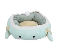 IFANLANDOR Hamac pour Chat Peluche Respirant Lit Suspendu Multifonction pour Cage et Fenêtre Petit Nid Douillet Portable Adaptable Toute Saison
