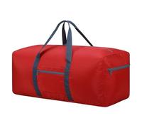 iFARADAY Sac de sport pliable pour voyage - Grand sac de voyage de rechange léger de 75 l avec housse pour chariot, Rouge, 30in × 12in × 12in, Sac de sport pliable