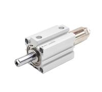 IFBWZYSC Mini-vérin pneumatique carré réglable SDAJ63-20-20 SDAJ80-30-20 SDAJ80-40-20 avec/sans magnétisme(Sdaj63-100-25)