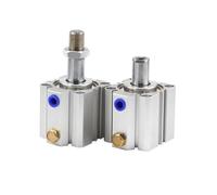 IFBWZYSC STA40/50/63 STA40/50/60x5/10/15/20/25/30/35/40/45/50-BS Vérin Simple Effet Ressort pressé vers l'extérieur(STA40(Bore 40 mm))