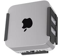 IFCASE Support Mural VESA en Aluminium Anti-Rayures pour Mac Studio M4 M3 M2 M1 Max/Ultra (Noir)