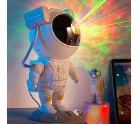 iFCOW Projecteur d'étoiles astronaute, nébuleuse galaxie avec rotation à 360° tête réglable télécommande projecteur veilleuse étoilée pour enfants adultes