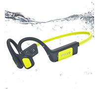IFECCO Casque Conduction Osseuse Natation, IP68 Ecouteur Piscine pour Nager Bluetooth 5.4 Oreille Ouverte avec Micro, Lecteur MP3 32 Go de Mémoire pour Natation, Course à Pied, Cyclisme
