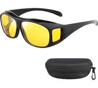 IFFANY Libiyi Nightglo Lunettes Dotmalls Nightglo Lunettes de vision nocturne Lunettes de phare avec technologie Glarecut Conduite sûre la nuit