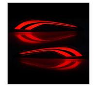 IFHSKFH feux arrière voiture Clignotant dynamique de frein pour Chevy, pour Malibu XL 2019 - 2023, accessoires voiture, feux réflecteurs pare-chocs arrière LED 12V Projecteur(Smoked,Pattern A)