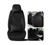 IFHSKFH Housse SièGe Voiture Housse De Siège Auto Universelle en Cuir PU pour Dodge pour Charger pour Challenger pour RAM 1500 Accessoire SièGe Auto(Black A)