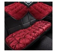 IFHSKFH Housse SièGe Voiture Housse De Siège Auto Universelle pour Ford pour Mustang pour Territory pour Kuga pour Expedition Coussin d'hiver Accessoire SièGe Auto(Rouge)