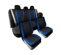IFHSKFH Housse SièGe Voiture Housse Siège Auto en Tissu À Motif Losange pour BMW Série 4 F32 F33 F36 G22 G23 G26 Tous Modèles Accessoire SièGe Auto(Bleu)