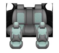 IFHSKFH Housse SièGe Voiture Housses Siège Auto Universelles Luxe pour Chevy pour Cavalier pour Onix pour Spark pour Malibu XL Accessoire SièGe Auto(Green A)