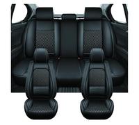 IFHSKFH Housse SièGe Voiture Housses Siège Auto Universelles Luxe pour Chevy pour Cavalier pour Onix pour Spark pour Malibu XL Accessoire SièGe Auto(Noir)