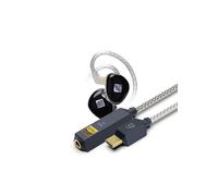 iFi GO Link 2 USB DAC & AIRO Astra Lot d'écouteurs - Haute résolution 32bit/384 kHz, DSD256, ESS DAC, amplificateur de casque portable, sortie S-équilibrée, pilotes en titane, audio sans perte pour