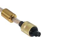 iFi SupaQuasar Câble d'alimentation équilibré géométriquement | Réduction du bruit du système | Cuivre pur | Polymère résistant aux chocs | Connecteurs plaqués or | Blindage EMI/RFI |