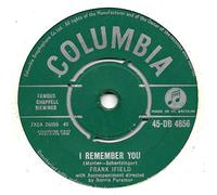 Ifield, Frank - Ifield, Frank I Remember You/I Listen To My Heart 7" Columbia DB4856 EX 1962 green label
