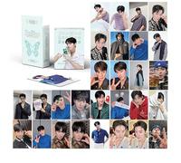 iFii Cha Eun-Woo Lomo - Cartes photo ChaEunWoo de 6 x 9 cm, cartes laser de qualité supérieure, cartes juste une minute de 10 minutes : cartes d'ascenseur mystère avec boîte de cartes postales pour