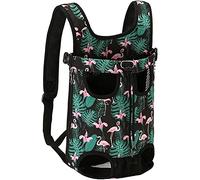 IFIKK Sac à Dos Chien Chat Sac de Transport de Voyage Sac à Dos de Transporteur Pliable Double épaule Sac Kangourou Chien Ventral Poitrine Respirant et Pliable pour Petit Chien Chiot Chat