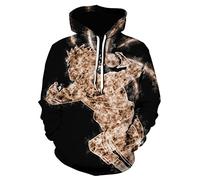 IFIKK Sweat à Capuche Garçon 3D Anime Pull Sweats à Capuche Japonais Anime Cosplay Vetement Enfants Hoodie Uzumaki Uchiha Sasuke Sweat à Manches Longues Vetement (Style 14, S)